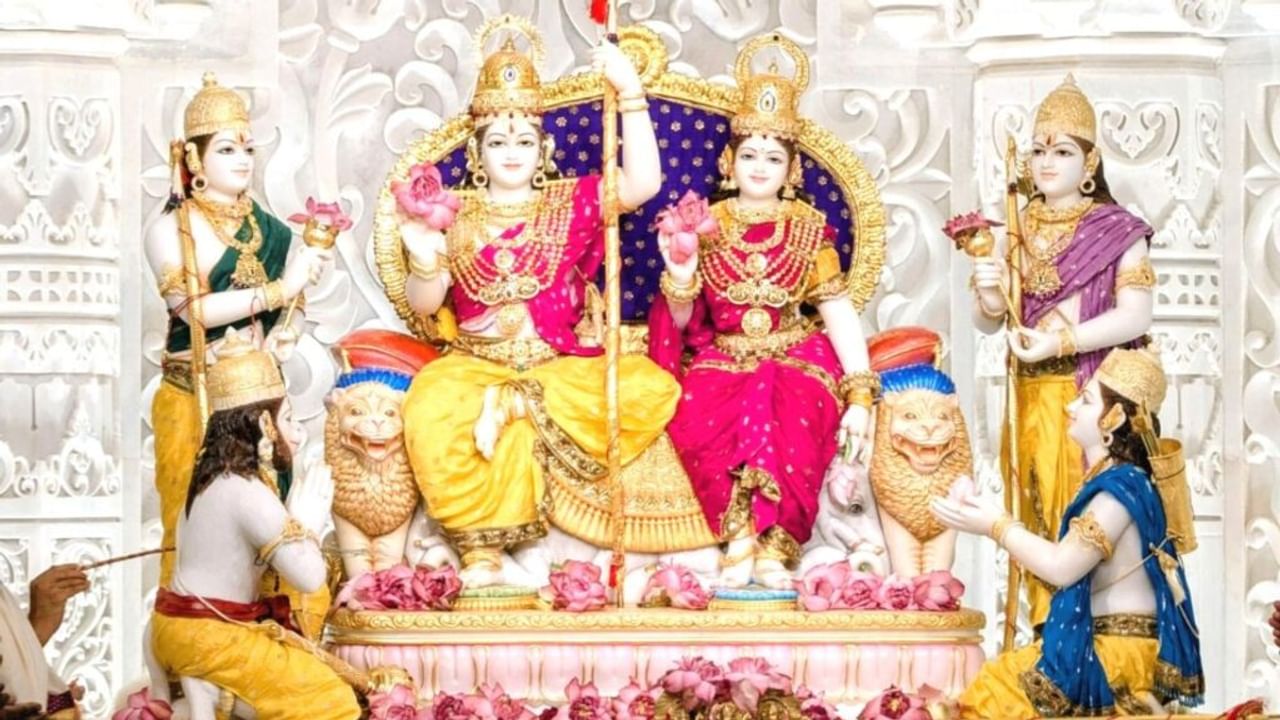 अयोध्या में आज से रामराज! माता सीता संग विराजे प्रभु राम, साथ में तीनों भईया और हनुमान