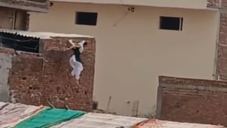 12 फीट ऊंची छलांग! बॉयफ्रेंड के साथ होटल में थी महिला, पति के पहुंचते ही कूदकर भागी