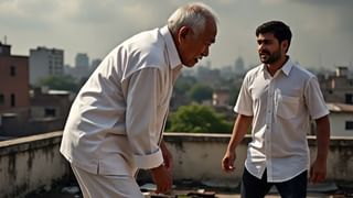 आगरा: भंडारे में हुए विवाद के बाद बेटे ने पिता को छत से फेंका, वीडियो वायरल