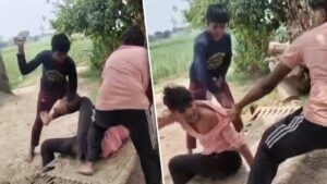 25 सेकेंड में 21 थप्पड़, रहम की भीख मांगता रहा शख्स… पिटाई का Video वायरल 25 सेकेंड में 21 थप्पड़, रहम की भीख मांगता रहा शख्स… पिटाई का Video वायरल