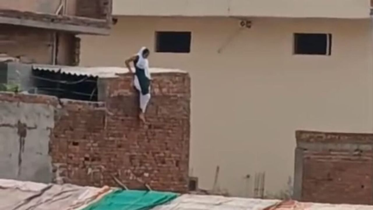 12 फीट ऊंची छलांग! बॉयफ्रेंड के साथ होटल में थी महिला, पति के पहुंचते ही कूदकर भागी