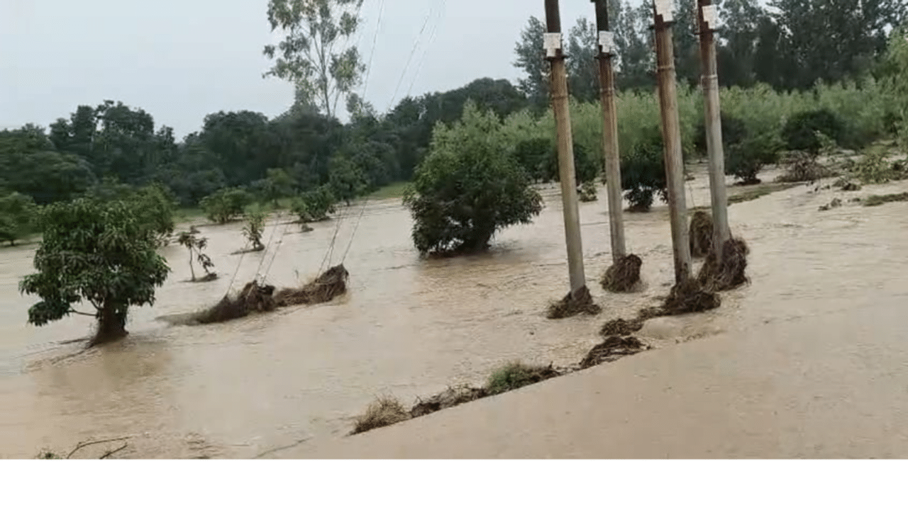 सहारनपुर में बारिश का कहर… टापू बन रहे गांव, दहशत में लोग