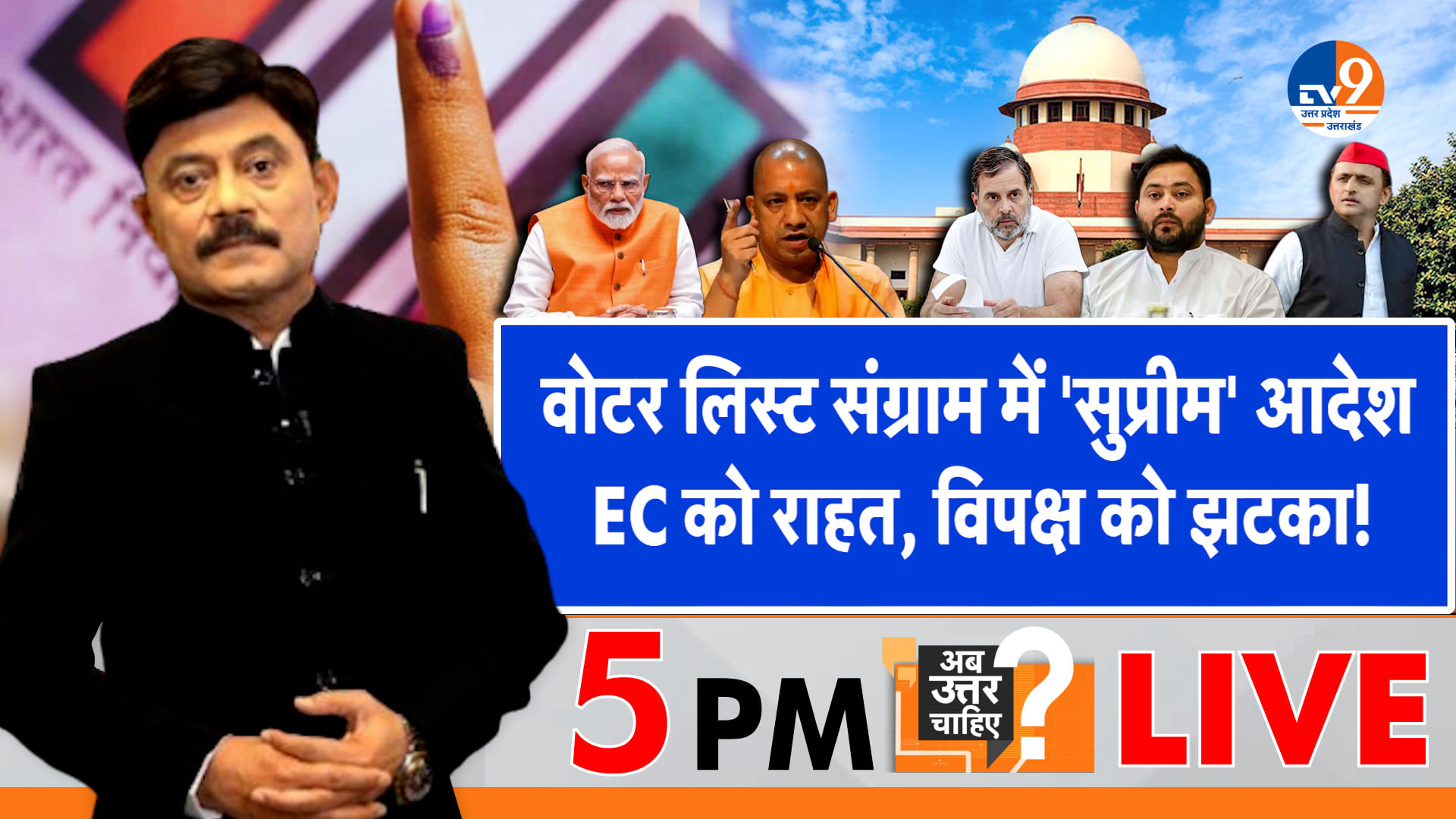 वोटर लिस्ट संग्राम में ‘सुप्रीम’ आदेश, EC को राहत, विपक्ष को झटका!