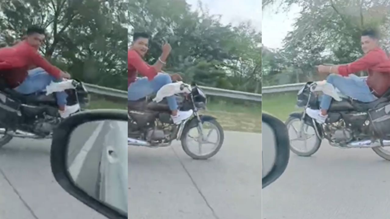 ग्रेटर नोएडा में जान पर खेल रहे स्टंटबाज, दो कारों का कटा 1.23 लाख का चालान; अब सामने आया नया वीडियो ग्रेटर नोएडा में जान पर खेल रहे स्टंटबाज, दो कारों का कटा 1.23 लाख का चालान; अब सामने आया नया वीडियो