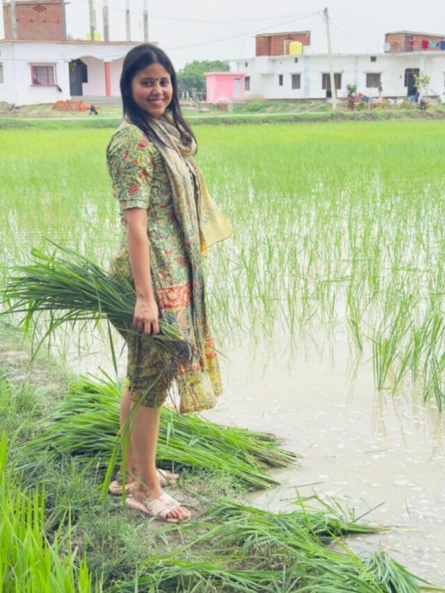 खेत में धान रोपने पहुंची सपा सांसद प्रिया सरोज, वायरल हो रहा वीडियो खेत में धान रोपने पहुंची सपा सांसद प्रिया सरोज, वायरल हो रहा वीडियो