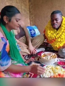 बिग बॉस फेम शिवानी का मेहमान बना फिटनेस कोच मारवीन, स्वागत में पूरा गांव