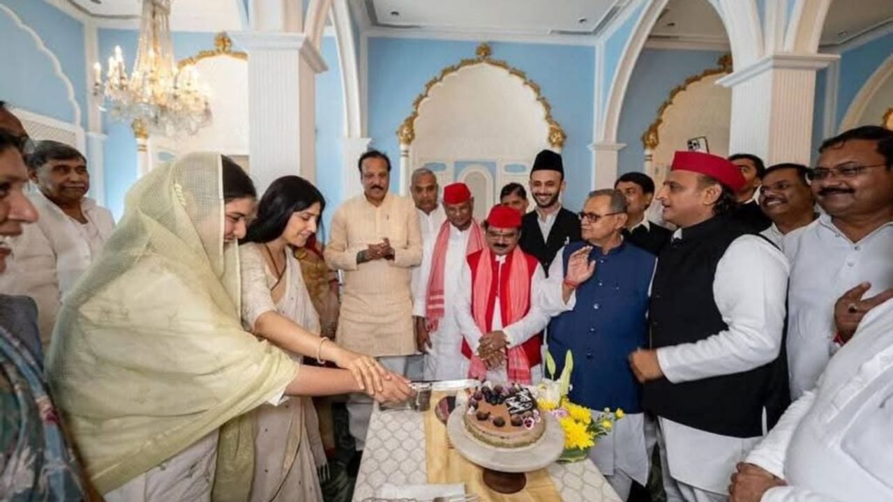 डिंपल-जया के साथ काटा केक, अखिलेश ने दिए 100 रुपये… कुछ यूं मना इकरा हसन का बर्थडे