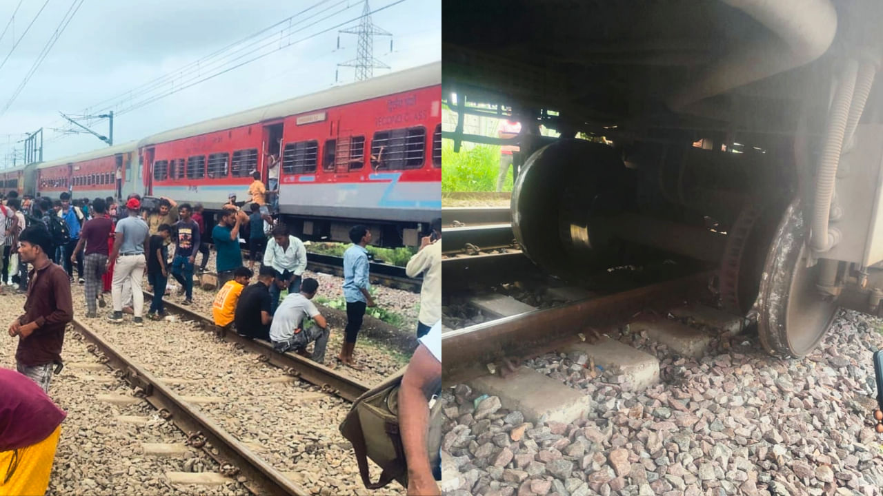 कानपुर में जनसाधारण एक्सप्रेस डिरेल, भाऊपुर के पास दो डिब्बे पटरी से उतरे, मरम्मत जारी कानपुर में जनसाधारण एक्सप्रेस डिरेल, भाऊपुर के पास दो डिब्बे पटरी से उतरे, मरम्मत जारी