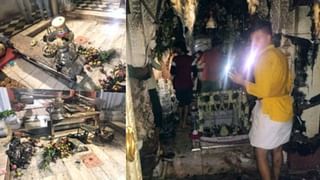 वाराणसी: आरती के दौरान गिरा दीपक, धधक उठा मंदिर, आत्म विश्वेश्वर टेंपल में पुजारी सहित 9 झुलसे