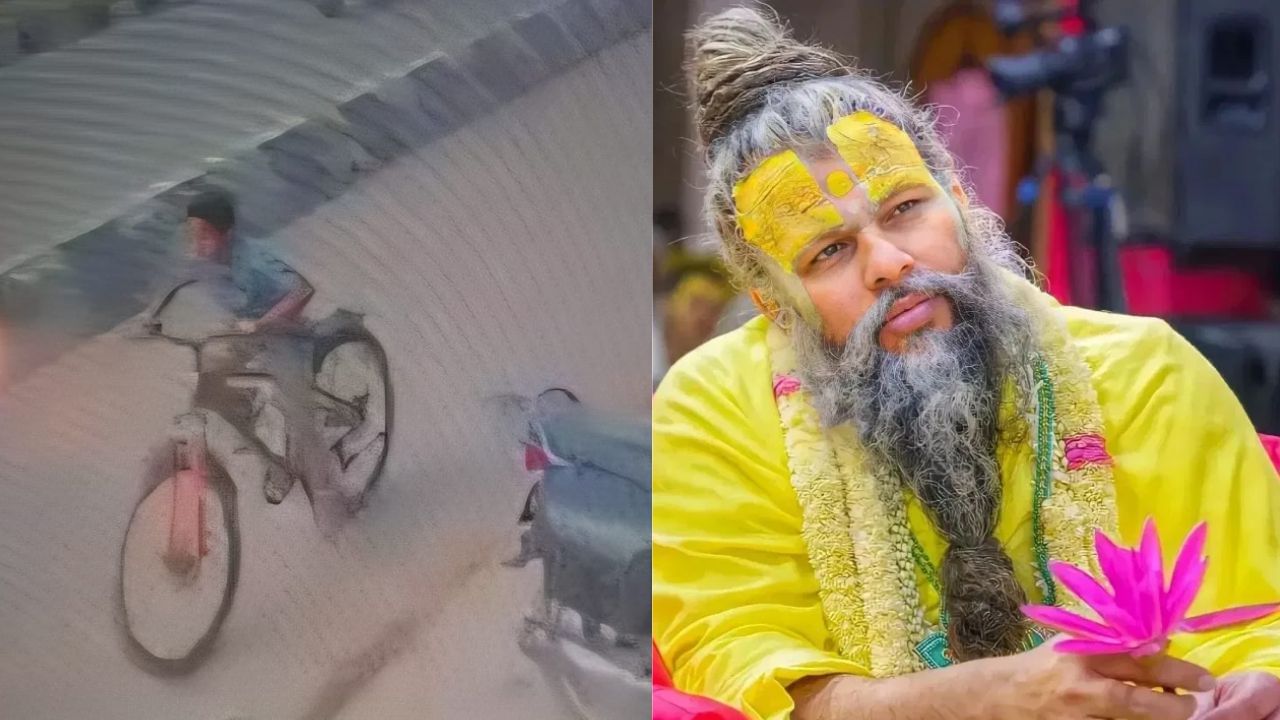 लखनऊ से मथुरा निकला 7 वीं क्लास का बच्चा… प्रेमानंद महाराज से मिलने साइकिल से पहुंचा लखनऊ से मथुरा निकला 7 वीं क्लास का बच्चा… प्रेमानंद महाराज से मिलने साइकिल से पहुंचा