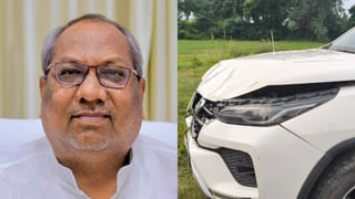 बाल-बाल बचे मंत्री संजय निषाद! बलिया हाई-वे पर हुआ एक्सीडेंट, जानवर से टकराई कार