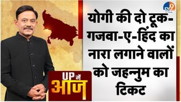 UP MEIN AAJ: योगी की दो टूक- गजवा-ए-हिंद का नारा लगाने वालों को जहन्नुम का टिकट