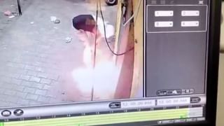 शराब उधार न मिलने पर गुस्साया होमगार्ड, सरकारी ठेके को किया आग के हवाले, CCTV में कैद हुई घटना
