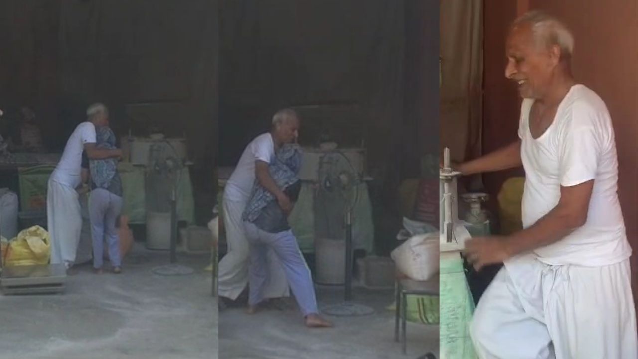 मासूम बच्ची को पास बुलाकर घिनौनी हरकतें करने लगा बुजुर्ग, वीडियो वायरल मासूम बच्ची को पास बुलाकर घिनौनी हरकतें करने लगा बुजुर्ग, वीडियो वायरल