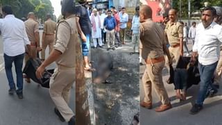 लखनऊ में सपा कार्यालय के बाहर युवक ने की आत्मदाह की कोशश, बुरी तरह झुलसा