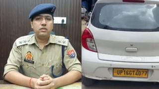 पहले कार से कुचलने की कोशिश, फिर चलाए ईट- पत्थर… ट्रैफिक पुलिसकर्मी ने भागकर बचाई जान