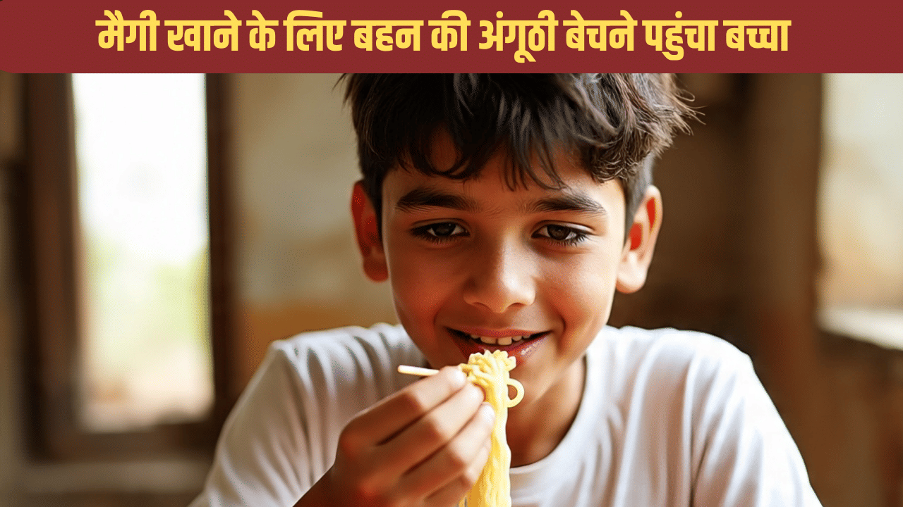 फास्ट फूड के लिए गजब पागलपन! मैगी-पिज्जा खातिर बहन की अंगूठी बेचने पहुंच गया बच्चा फास्ट फूड के लिए गजब पागलपन! मैगी-पिज्जा खातिर बहन की अंगूठी बेचने पहुंच गया बच्चा