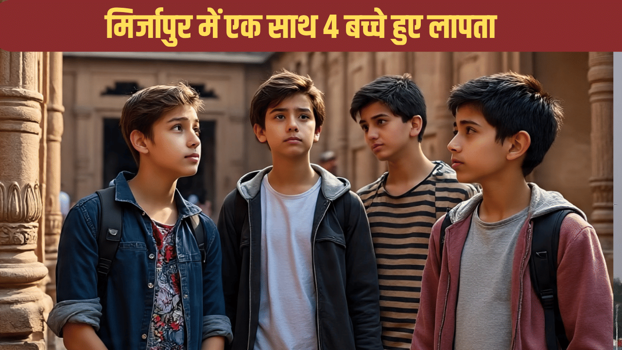 स्कूल गए लेकिन घर नहीं लौटे, मिर्जापुर में एक साथ 4 बच्चों के लापता होने से मचा हड़कंप स्कूल गए लेकिन घर नहीं लौटे, मिर्जापुर में एक साथ 4 बच्चों के लापता होने से मचा हड़कंप