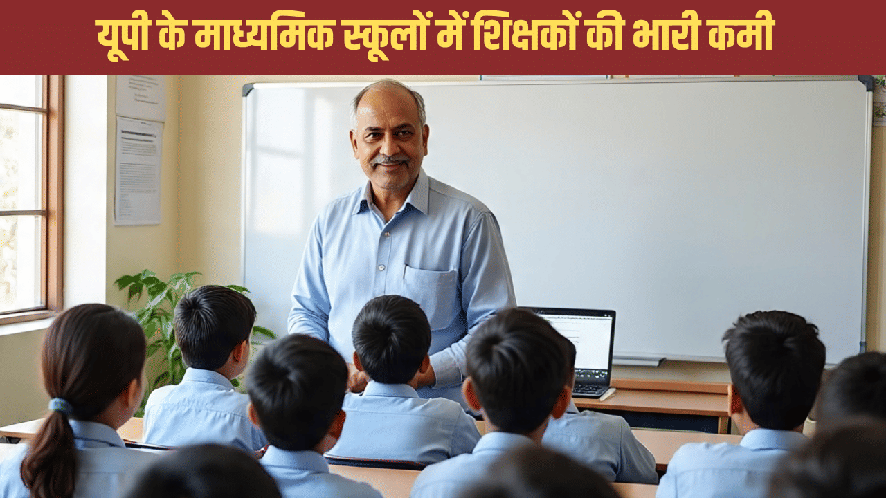 शिक्षकों की कमी से यूपी में दांव पर बच्चों का भविष्य, 25 हजार से ज्यादा पद खाली