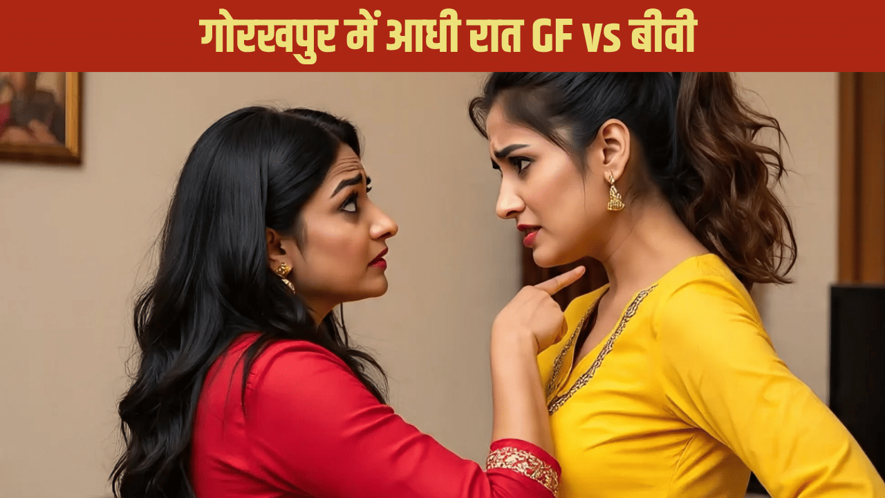 ऑनलाइन रोमांस, ऑफलाइन झगड़ा; गोरखपुर में आधी रात प्रेमिका vs बीवी