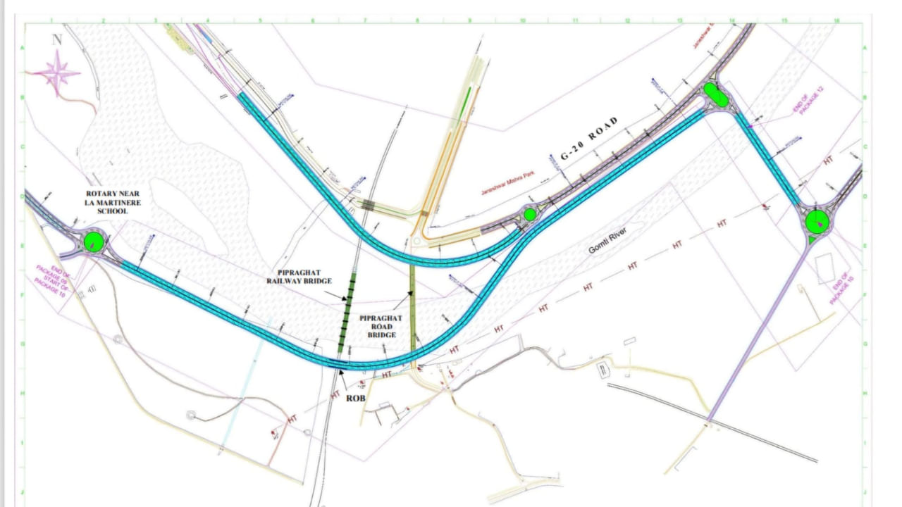 लखनऊ में यातायात होगा और आसान, लामार्टीनियर कॉलेज से जी-20 रोड तक बनेगा नया फ्लाईओवर; टेंडर जारी