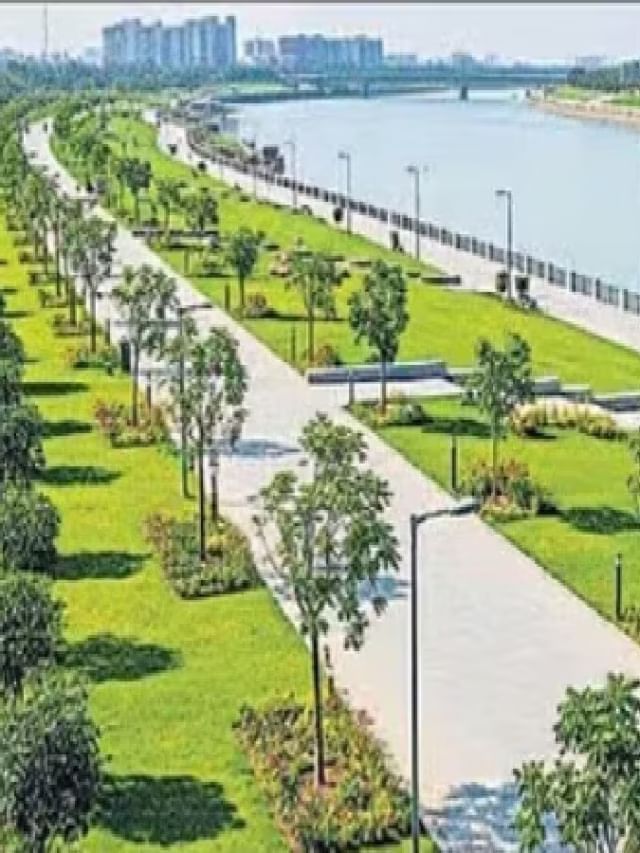 जॉगिंग ट्रैक, फूड कियोस्क, लैंडस्केपिंग… यमुना सिटी में रिवरफ्रंट बनाने की योजना तैयार जॉगिंग ट्रैक, फूड कियोस्क, लैंडस्केपिंग… यमुना सिटी में रिवरफ्रंट बनाने की योजना तैयार