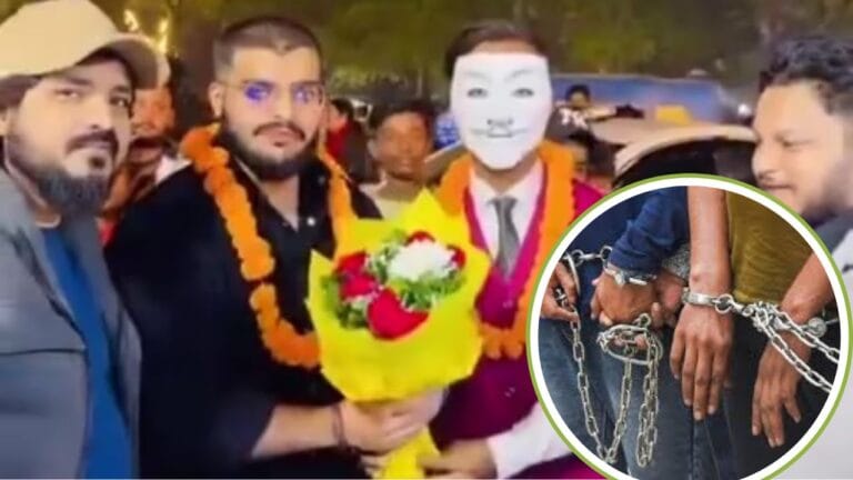 लाल बत्ती कार से ब्रांडिंग, जोकर चाय वाले पर पुलिस ने लिया ये एक्शन