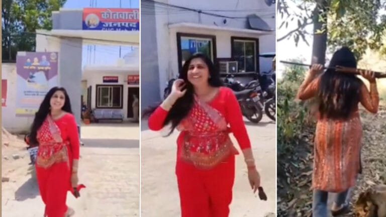 कोतवाली के सामने रील बनाकर फंसी पूर्व काउंसलर, अब मांगनी पड़ रही माफी