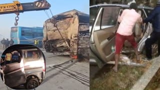 जलती बसों से खुरचकर निकाले शव, अब DNA टेस्ट से होगी पहचान; यमुना एक्सप्रेसवे पर रूह कंपाने वाला मंजर