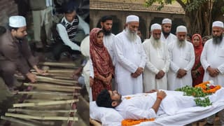 मजहबी दीवार पर इंसानियत भारी, देवबंद में मुस्लिम पड़ोसियों ने उठाई अर्थी; वायरल हो रही तस्वीर