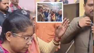 औकात में रहना तुम…क्या यही सिखाया है यूपी पुलिस ने? भांजे की मौत पर गुस्साई भाजपा नेता ने सिपाही को हड़काया