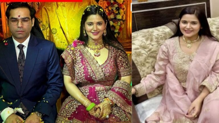 कौन हैं कथा वाचक निधि सारस्वत? पूर्व मंत्री के बेटे से आज हो रही शादी