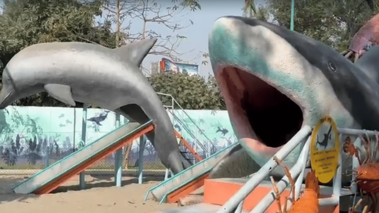 नोएडा में आज से खुल गया जंगल ट्रेल पार्क, कबाड़ से बनी हैं 650 जीव-जंतुओं की प्रतिमाएं, जानें क्या-क्या है सुविधा, PHOTOS