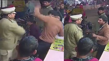 कानपुर में थप्पड़बाज दरोगा... बीच सड़क पर दी युवक को दी ये सजा, Video