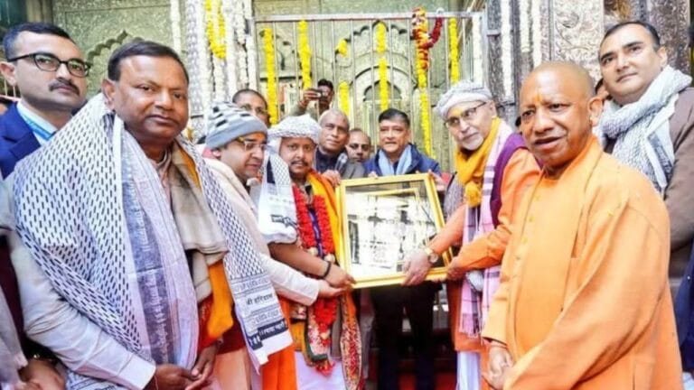 BJP अध्यक्ष और CM योगी के बांके बिहारी दौरे के दौरान क्यों हुआ बवाल?