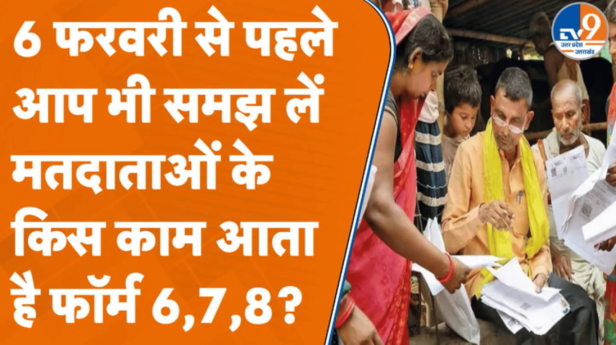 UP SIR Voter Draft: मतदाताओं के किस काम आता है फॉर्म 6, 7 और 8?