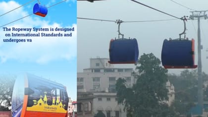 हवा में क्यों लहराया बनारस रोपवे का गोंडोला? मंडलायुक्त ने बताई ये वजह