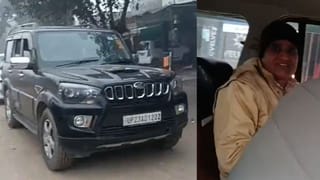 गजब है! गाड़ी में BJP का झंडा लगाकर चेकिंग करने पहुंचे तहसीलदार, वायरल VIDEO पर DM सख्त; होगी जांच