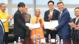 जेवर एयरपोर्ट पर बनेगा कार्गो कैंपस और एयर कैटरिंग किचन… सिंगापुर में CM योगी के सामने 4458 करोड़ का करार