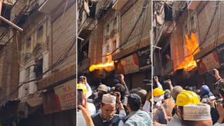 दालमंडी में ध्वस्तीकरण के बीच आगजनी, युवक ने दुकान में लगाई आग; हड़कंप