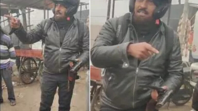 गोरखपुर: ट्रक ड्राइवर से भिड़े दरोगा, गाली-गलौज की और फिर लहराई पिस्टल