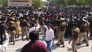 कानपुर PSIT में छात्र की मौत पर बवाल, परिसर में जमकर तोड़फोड़; पुलिस पर लाठीचार्ज का आरोप