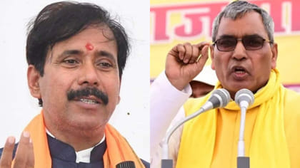 योगी कैबिनेट के दो मंत्री आमने-सामने, 'राजभर' वोट बैंक पर छिड़ी जंग