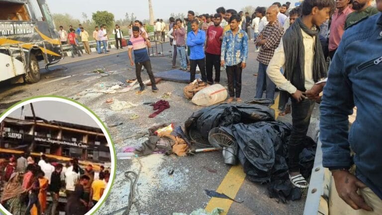 पूर्वांचल एक्सप्रेस-वे पर कैसे पलटी बस? बिछ गई 5 लाशें, आंखों देखा हाल