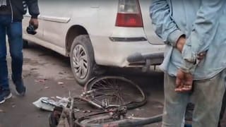 नशे में धुत कार ड्राइवर ने साइकिल सवार बुजुर्ग को कूचला, फिर 1 किलोमीटर तक घसीटता रहा, पुलिस ने किया गिरफ्तार