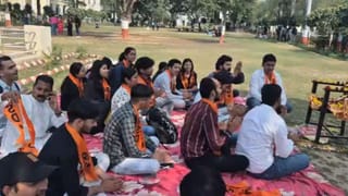 लखनऊ यूनिवर्सिटी में नमाज के जवाब में अब हनुमान चालीसा, लगातार तीसरे दिन हुआ बवाल