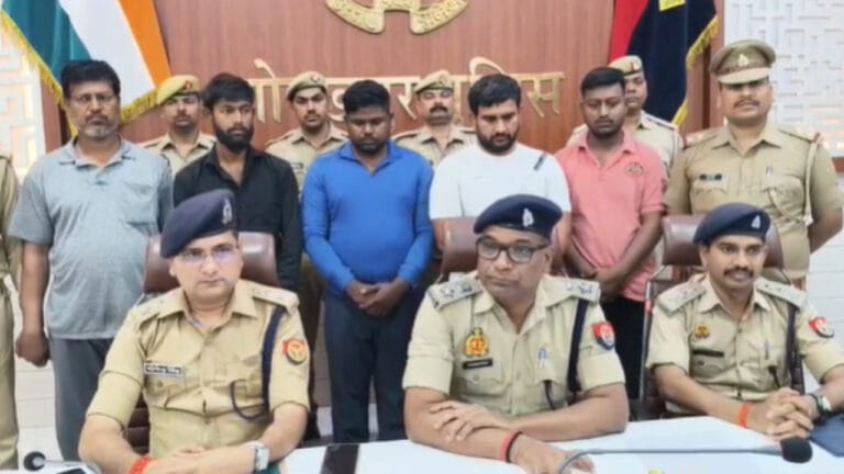 गोरखपुर BJP नेता हत्याकांड में 6 और गिरफ्तार, जलाए थे खून से सने कपड़े