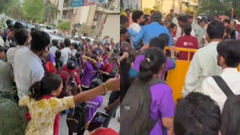 जमकर तोड़फोड़, गार्ड पर हमला… सोसाइटी में मेडों ने काटा बवाल, 7 अरेस्ट