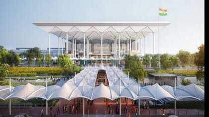 जेवर एयरपोर्ट उद्घाटन को तैयार,  वाटरप्रूफ टेंट, 2 लाख लोगों का इंतजाम