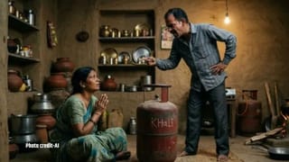 पति लेकर नहीं आया गैस सिलेंडर तो मायके चली गई पत्नी, बोली-लकड़ी-उपलों से नहीं बना पाउंगी खाना